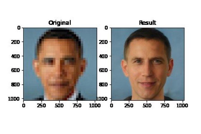 AI enhanced image of a man